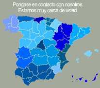 Mapa Espa&ntilde;a Contacto
