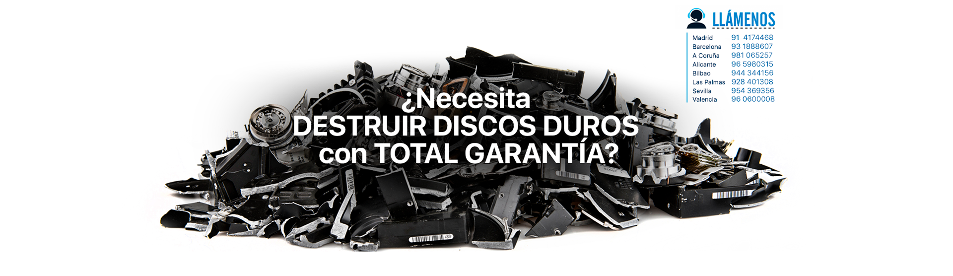 Destrucción de discos duros